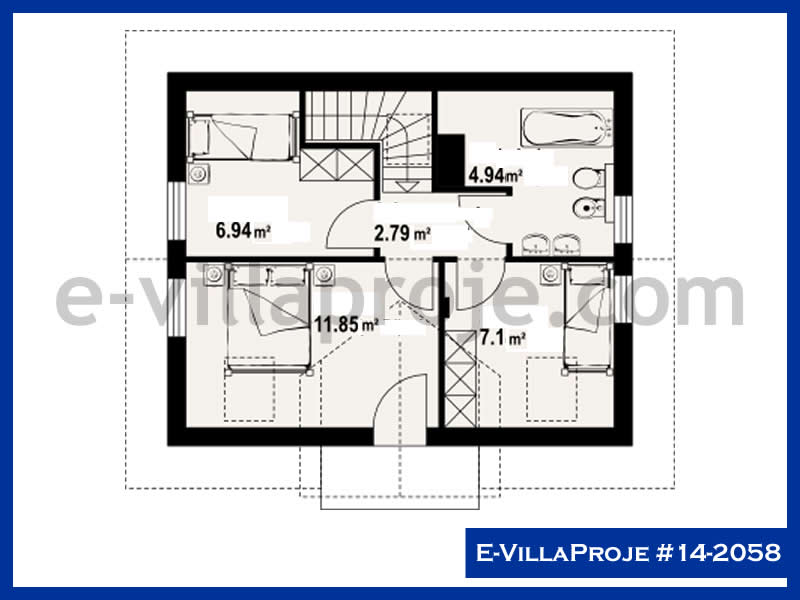 Ev Villa Proje #14 - 2058 Çelik Ev Projesi - Görsel 3