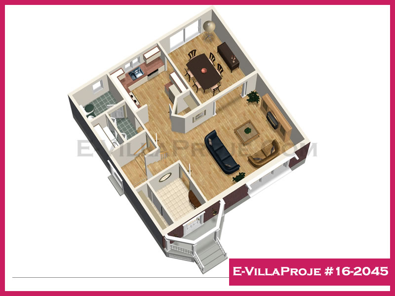 Ev Villa Proje #16 - 2045 Çelik Ev Projesi - Görsel 4