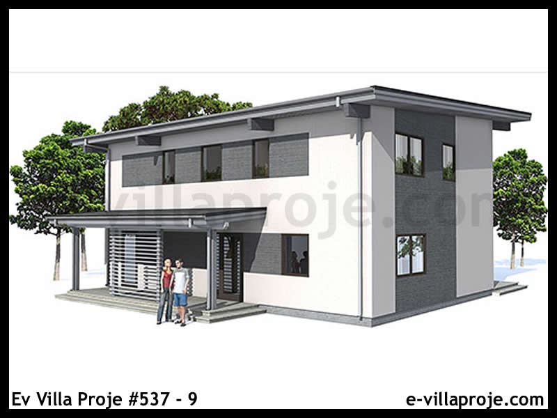 Ev Villa Proje #537 - 9 Çelik Ev Projesi - Görsel 5