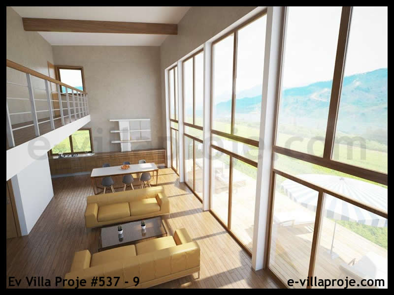 Ev Villa Proje #537 - 9 Çelik Ev Projesi - Görsel 6