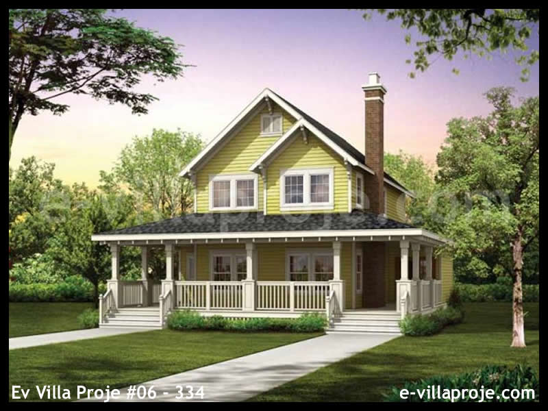 Ev Villa Proje #06 - 334 Çelik Villa Modeli ve 3D Tasarımı
