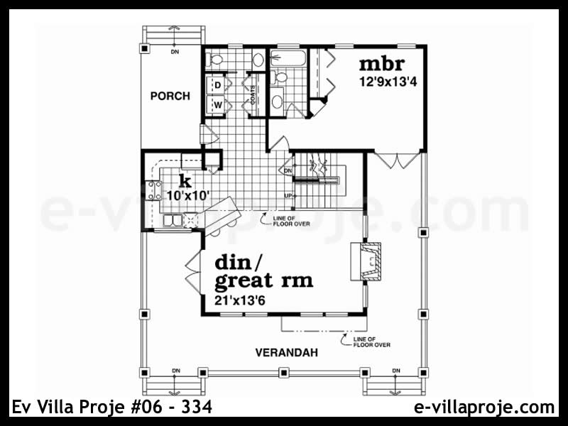 Ev Villa Proje #06 - 334 Çelik Ev Projesi - Görsel 2