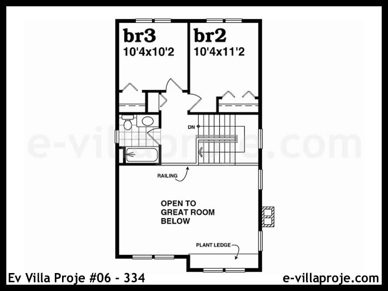 Ev Villa Proje #06 - 334 Çelik Ev Projesi - Görsel 3