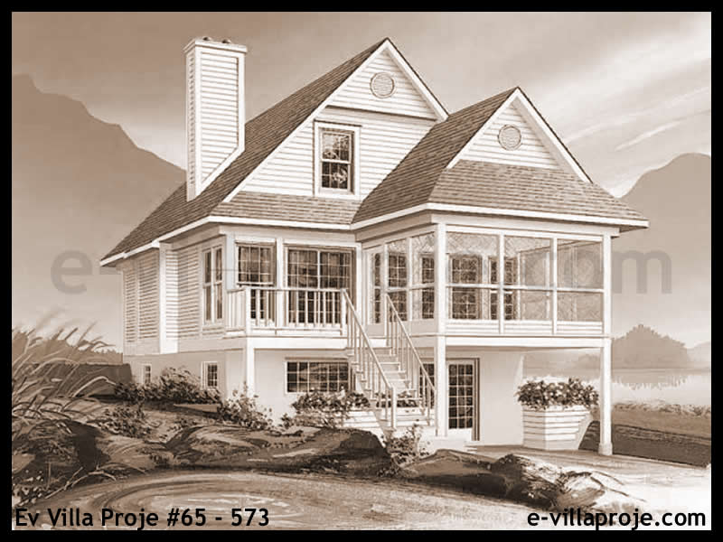 Ev Villa Proje #65 - 573 Çelik Ev Projesi - Görsel 4