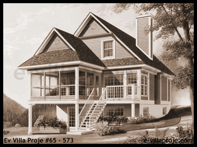Ev Villa Proje #65 - 573 Çelik Ev Projesi - Görsel 6