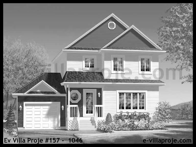 Ev Villa Proje #157 - 1046 Çelik Ev Projesi - Görsel 4