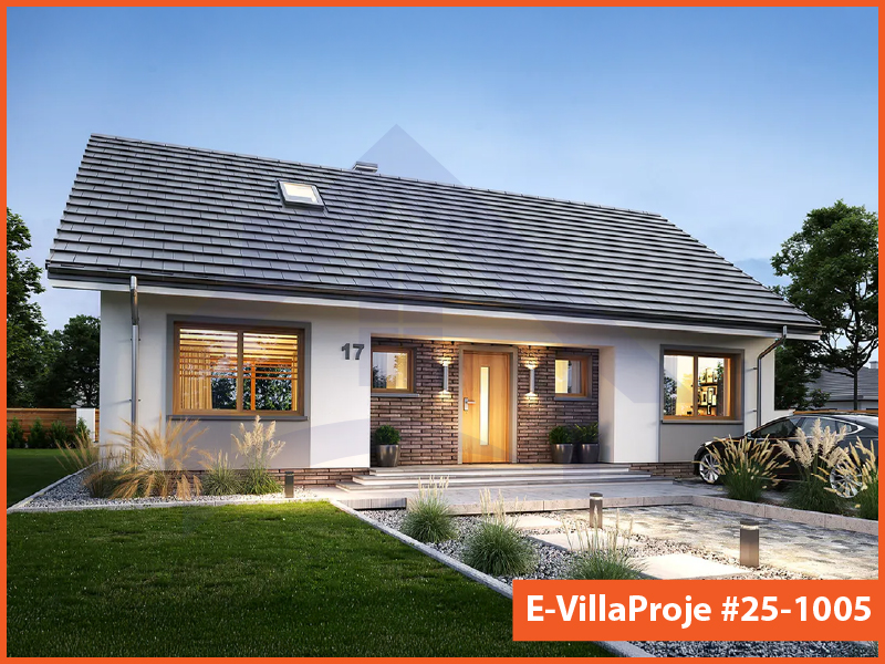 Ev Villa Proje #25 - 1005 Çelik Villa Modeli ve 3D Tasarımı