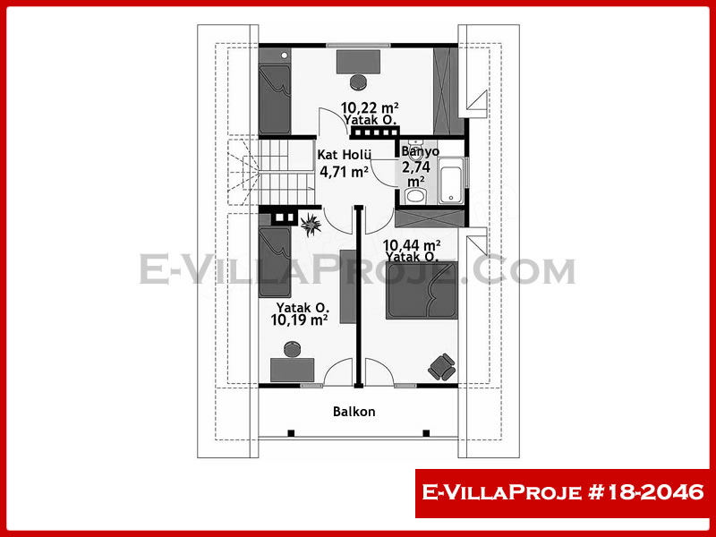 Ev Villa Proje #18 - 2046 Çelik Ev Projesi - Görsel 3
