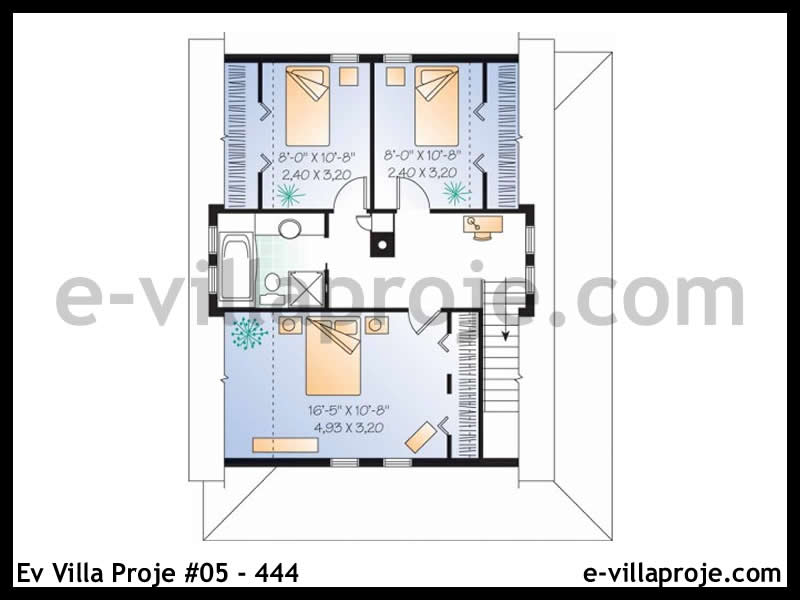 Ev Villa Proje #05 - 444 Çelik Ev Projesi - Görsel 3