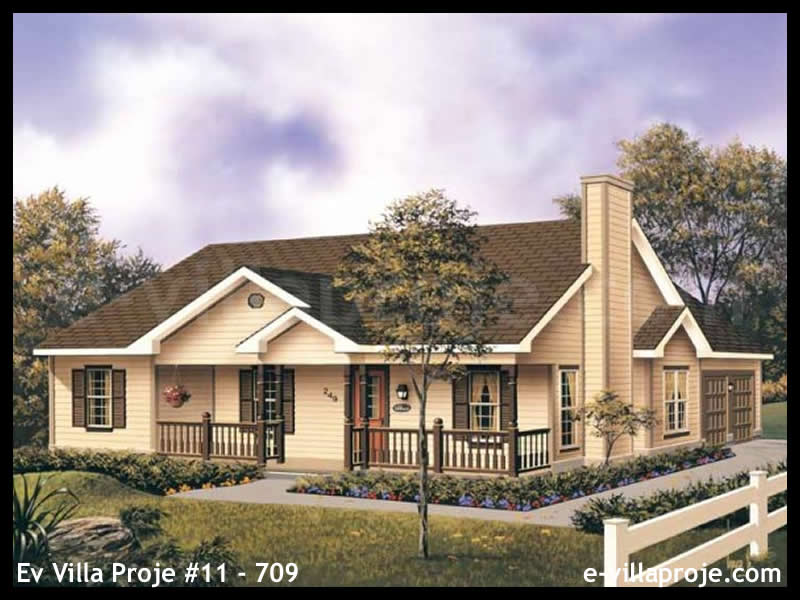 Ev Villa Proje #11 - 709 Çelik Villa Modeli ve 3D Tasarımı