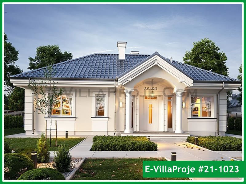 Ev Villa Proje #21 - 1023 Çelik Villa Modeli ve 3D Tasarımı
