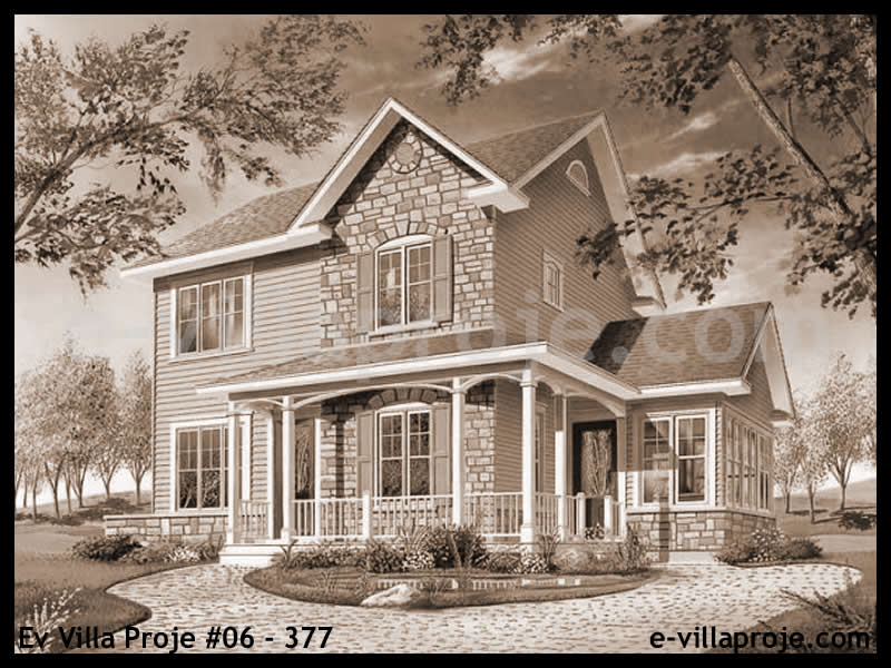 Ev Villa Proje #06 - 377 Çelik Ev Projesi - Görsel 4