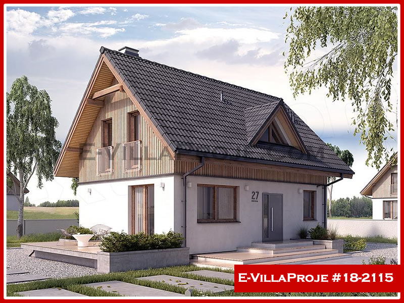 Ev Villa Proje #18 - 2115 Çelik Villa Modeli ve 3D Tasarımı