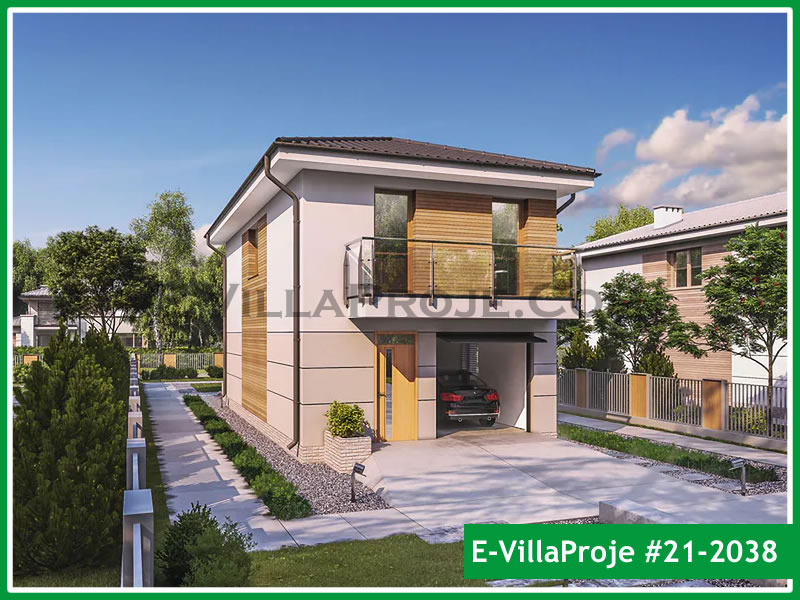 Ev Villa Proje #21 - 2038 Çelik Villa Modeli ve 3D Tasarımı