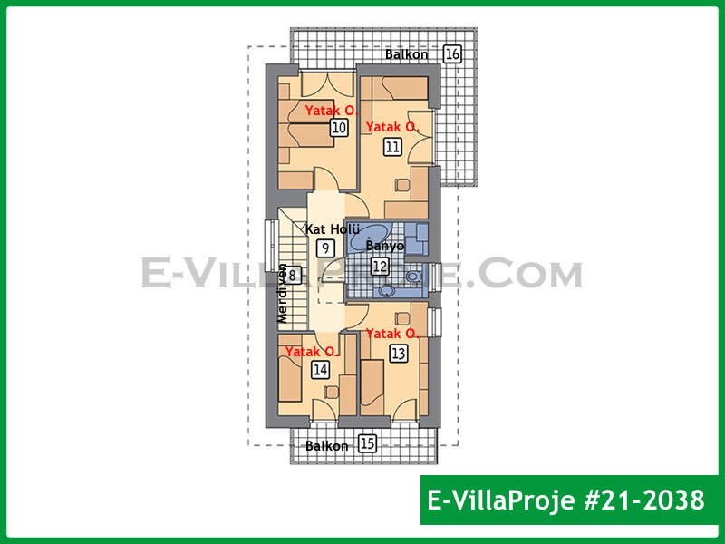 Ev Villa Proje #21 - 2038 Çelik Ev Projesi - Görsel 3