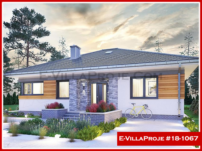 Ev Villa Proje #18 - 1067 Çelik Villa Modeli ve 3D Tasarımı