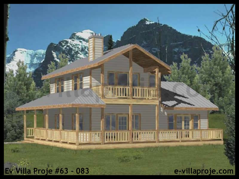 Ev Villa Proje #63 - 083 Çelik Villa Modeli