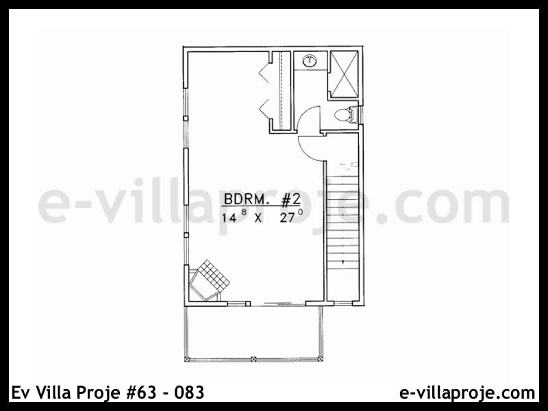 Ev Villa Proje #63 - 083 Çelik Ev Projesi - Görsel 3