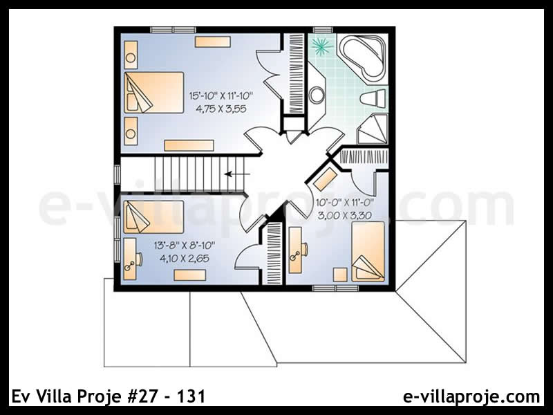 Ev Villa Proje #27 - 131 Çelik Ev Projesi - Görsel 3