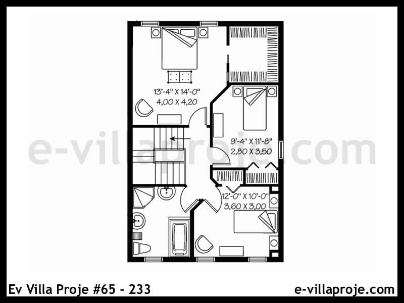 Ev Villa Proje #65 - 233 Çelik Ev Projesi - Görsel 3