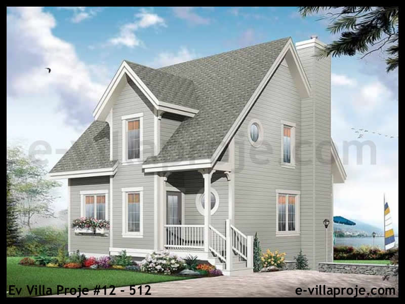 Ev Villa Proje #13 - 199 Çelik Villa Modeli ve 3D Tasarımı