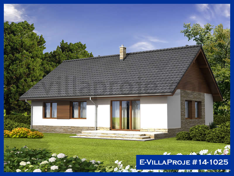 Ev Villa Proje #14 - 1025 Çelik Villa Modeli ve 3D Tasarımı