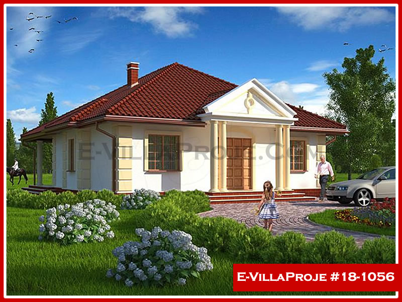 Ev Villa Proje #18 - 1056 Çelik Villa Modeli ve 3D Tasarımı