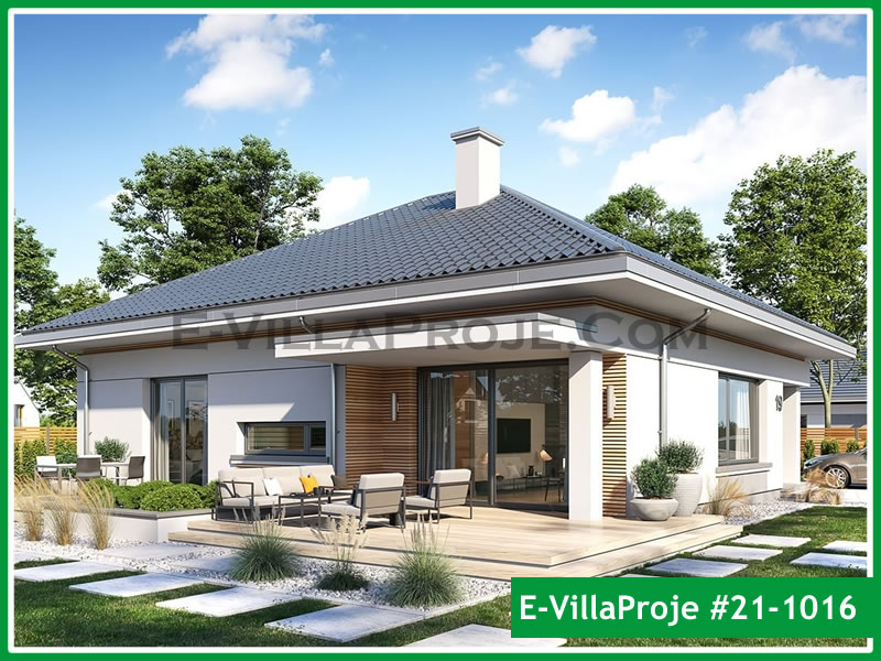 Ev Villa Proje #21 - 1016 Çelik Villa Modeli ve 3D Tasarımı
