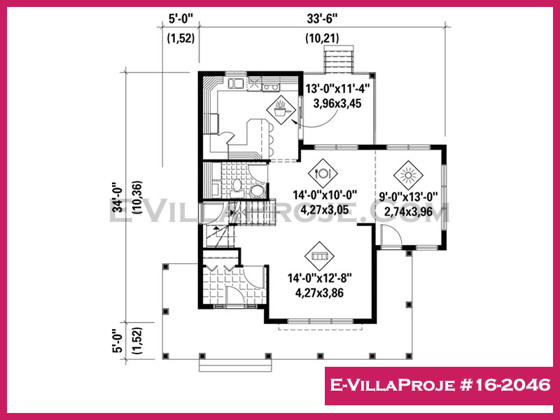 Ev Villa Proje #16 - 2046 Çelik Ev Projesi - Görsel 2