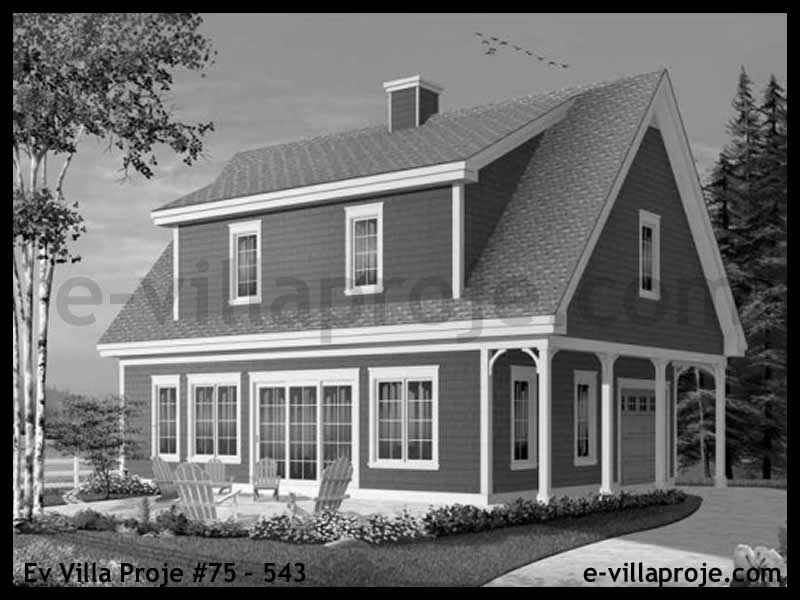 Ev Villa Proje #75 - 543 Çelik Ev Projesi - Görsel 4