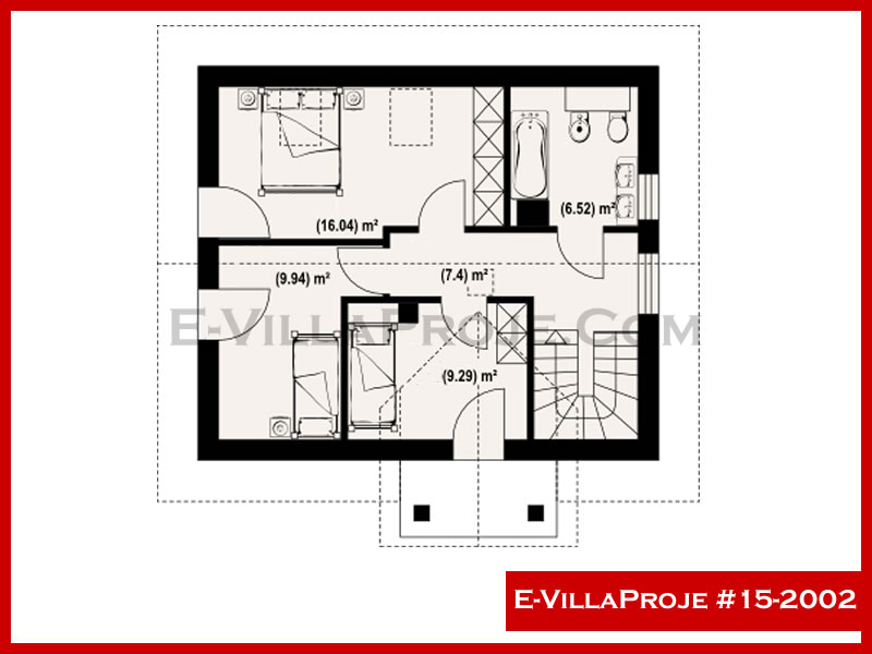 Ev Villa Proje #15 - 2002 Çelik Ev Projesi - Görsel 3
