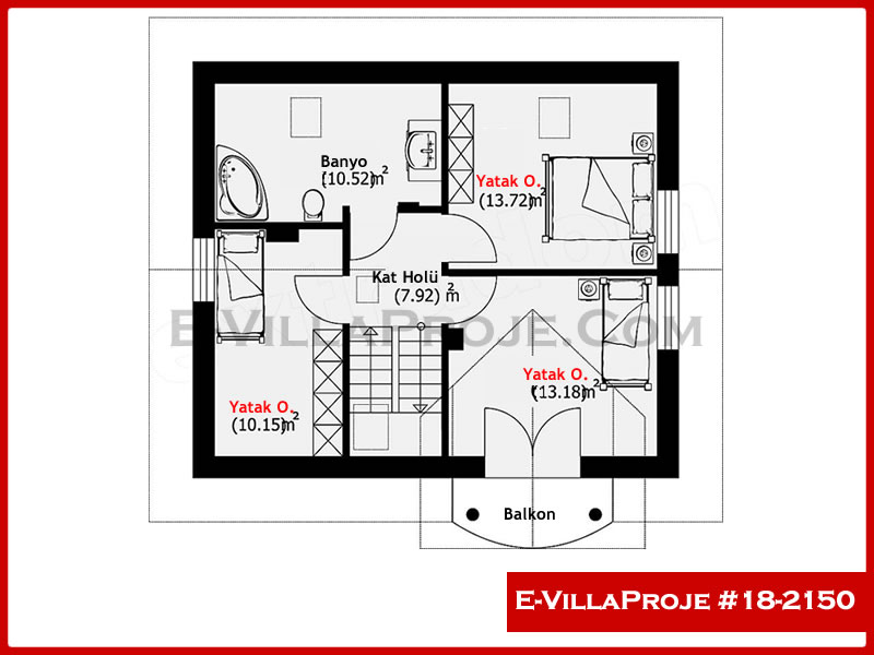 Ev Villa Proje #18 - 2150 Çelik Ev Projesi - Görsel 3