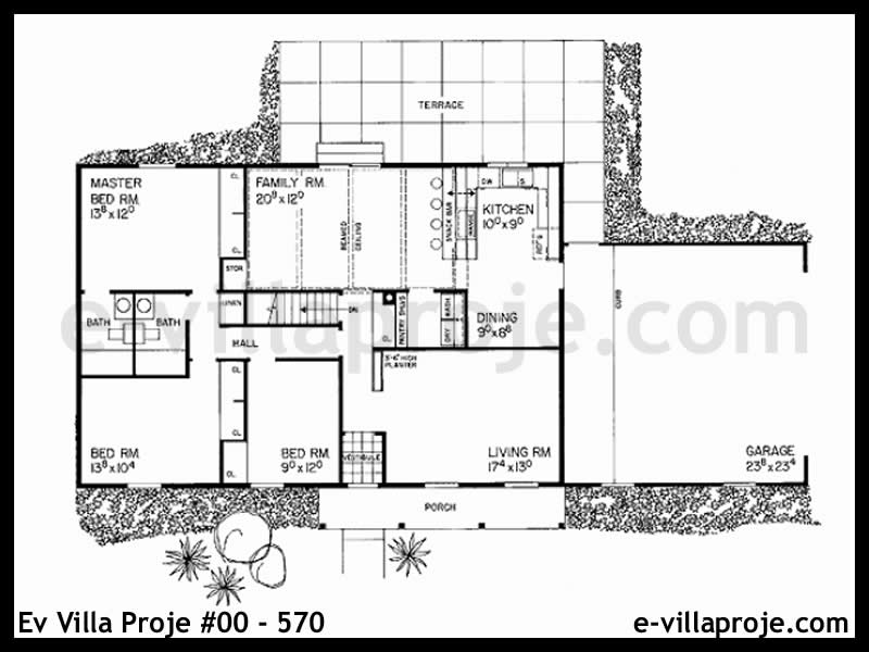 Ev Villa Proje #00 - 570 Çelik Ev Projesi - Görsel 2