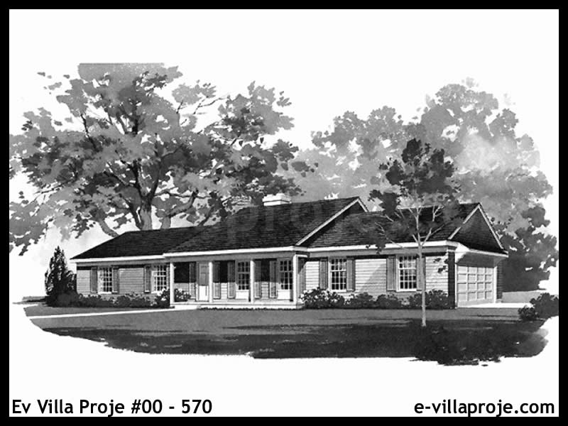 Ev Villa Proje #00 - 570 Çelik Ev Projesi - Görsel 3