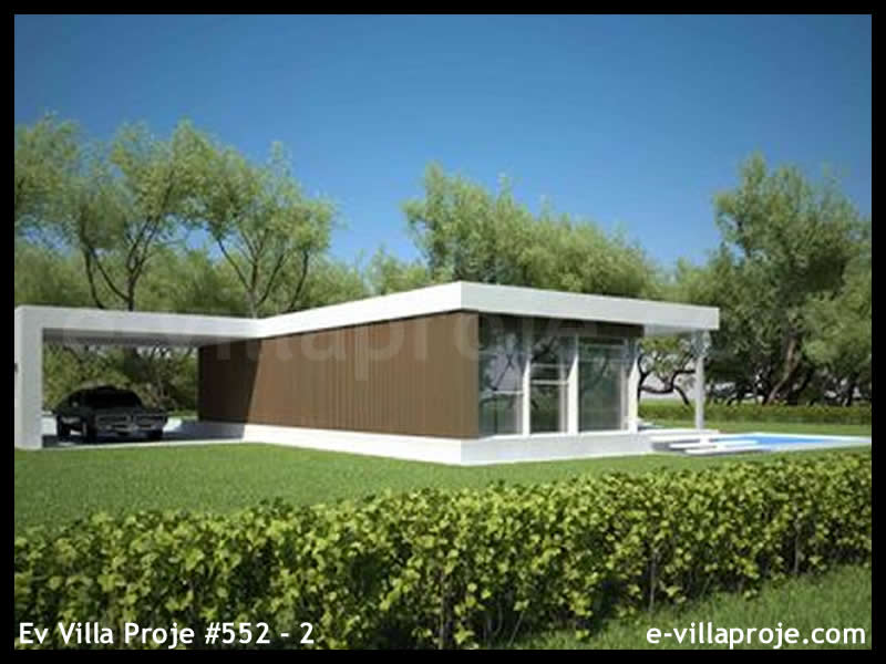 Ev Villa Proje #552 - 2 Çelik Ev Projesi - Görsel 3