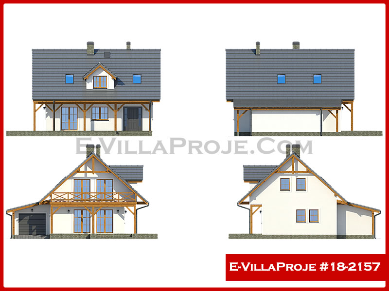Ev Villa Proje #18 - 2157 Çelik Ev Projesi - Görsel 6