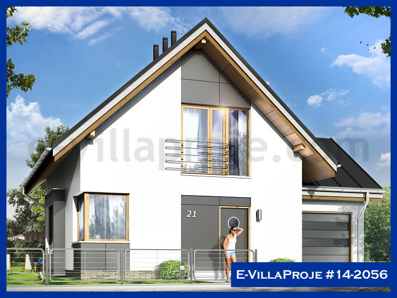 Ev Villa Proje #14 - 2056 Çelik Villa Modeli ve 3D Tasarımı