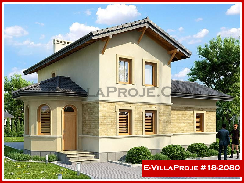Ev Villa Proje #18 - 2080 Çelik Villa Modeli ve 3D Tasarımı