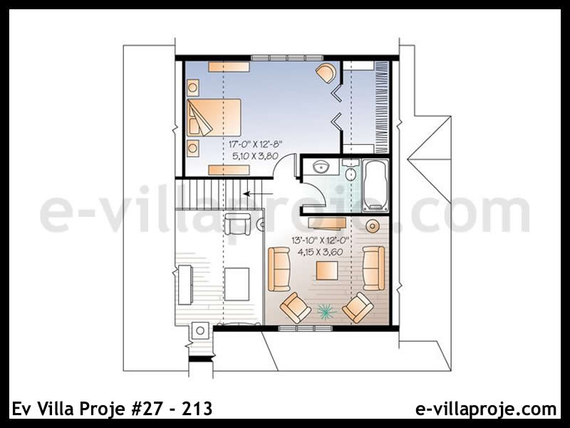 Ev Villa Proje #27 - 213 Çelik Ev Projesi - Görsel 3