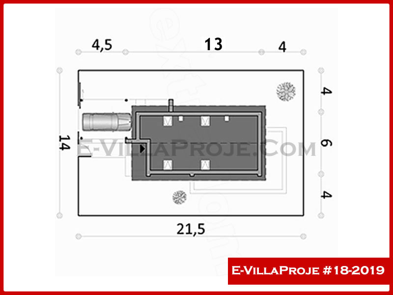 Ev Villa Proje #18 - 2019 Çelik Ev Projesi - Görsel 4