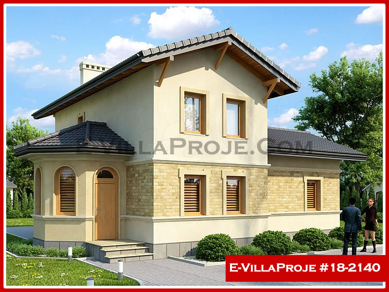 Ev Villa Proje #18 - 2140 Çelik Villa Modeli ve 3D Tasarımı