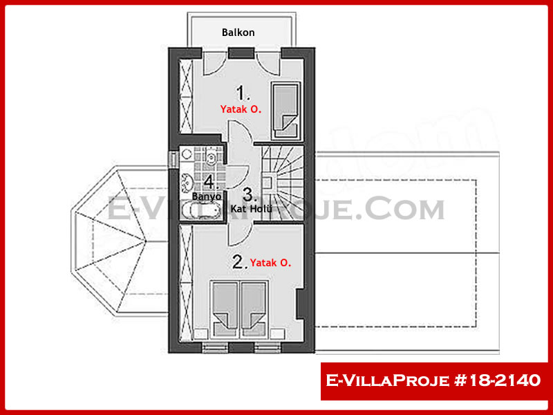Ev Villa Proje #18 - 2140 Çelik Ev Projesi - Görsel 3