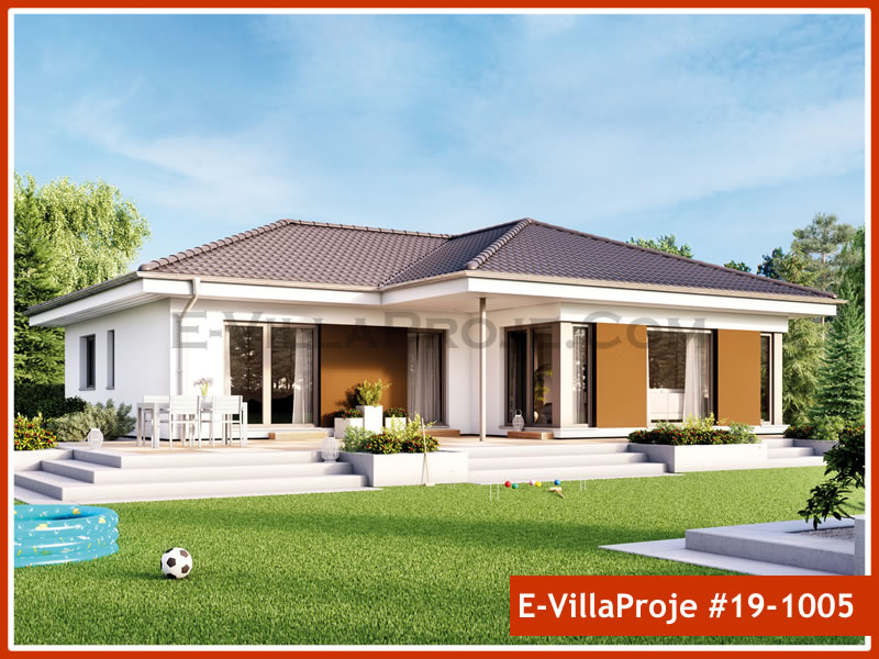 Ev Villa Proje #19 - 1005 Çelik Villa Modeli ve 3D Tasarımı