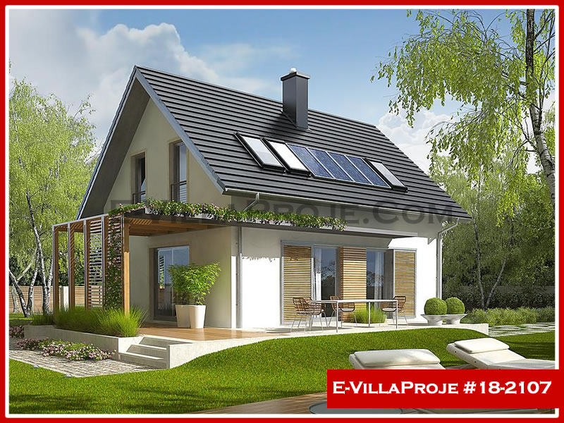 Ev Villa Proje #18 - 2107 Çelik Villa Modeli ve 3D Tasarımı