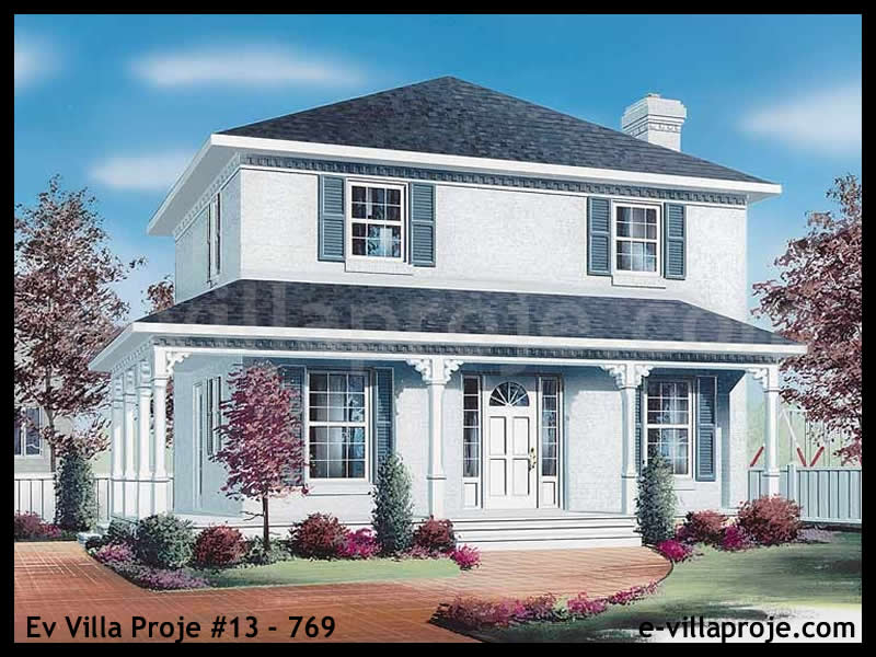 Ev Villa Proje #13 - 769 Çelik Villa Modeli