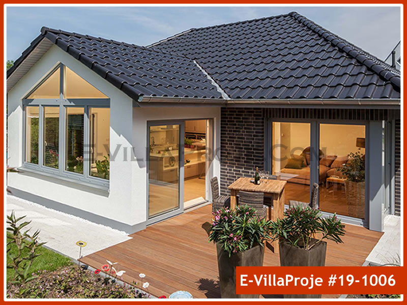 Ev Villa Proje #19 - 1006 Çelik Villa Modeli ve 3D Tasarımı