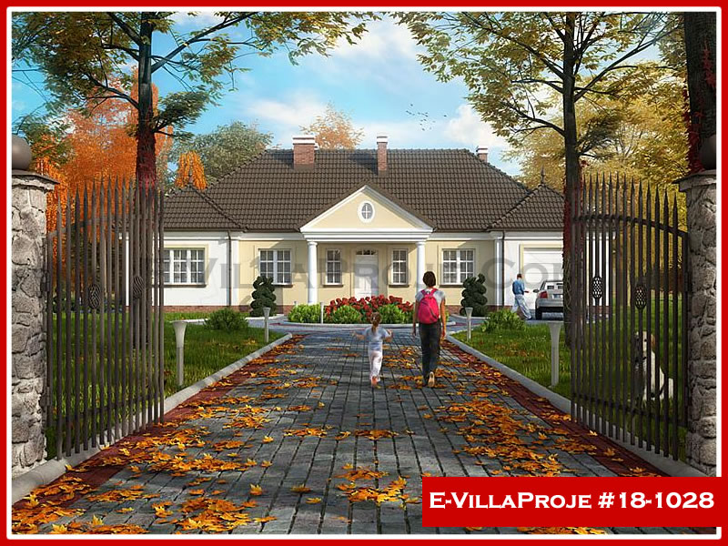 Ev Villa Proje #18 - 1028 Çelik Villa Modeli ve 3D Tasarımı