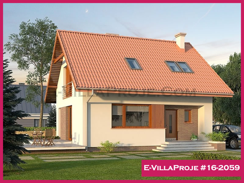 Ev Villa Proje #16 - 2059 Çelik Villa Projesi 3D Mimari Tasarımı