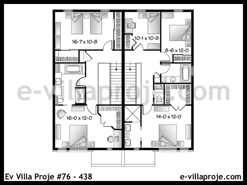 Ev Villa Proje #76 - 438 Çelik Ev Projesi - Görsel 3