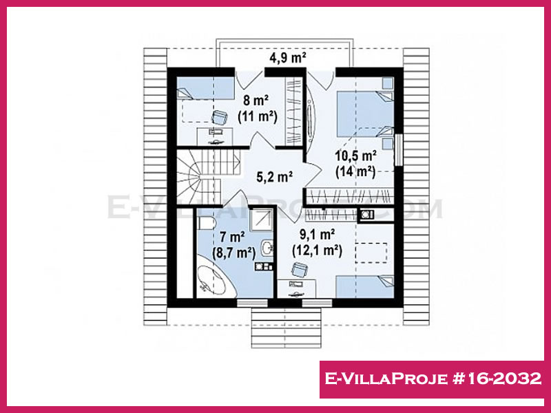 Ev Villa Proje #16 - 2032 Çelik Ev Projesi - Görsel 3